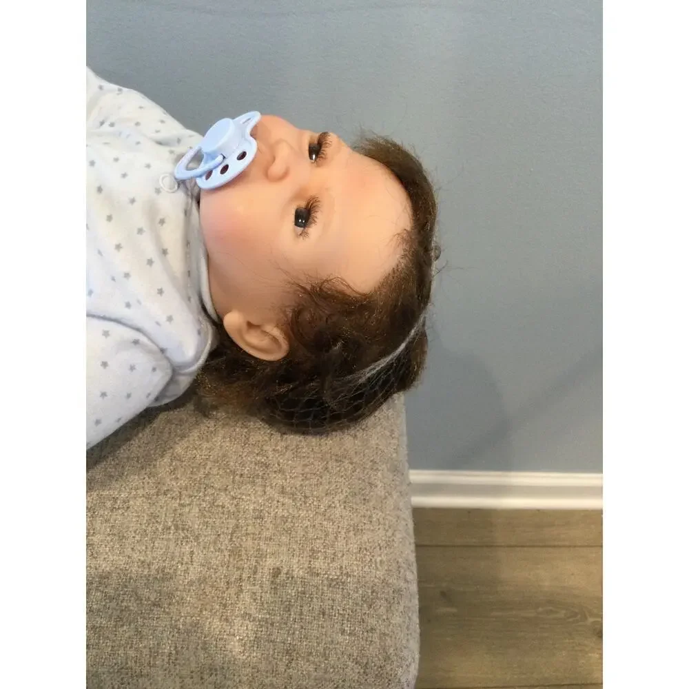 Reborn Baby Doll Classic Design Life Like With Accessories Brunette NEW In Box
